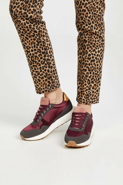 WINE RED FASHION SNEAKERS