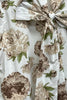 BEIGE FLORAL COTTON BOW BLOUSE