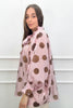 OVERSIZED CHIC POLKA DOTS BLOUSE IN MANY COLOURS
