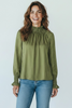 GREEN ART BLOUSE