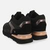 BLACK INTERNAL WEDGE ANATOMIC SNEAKERS