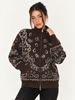 ART LEAVES CARDIGAN