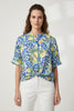 ROYAL BLUE FINE SHIRT WITH SILK