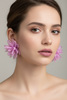 PINK STATEMENT EARRINGS