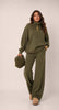 OLIVE ELEGANT SPORTY SET