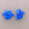 ROYAL BLUE STATEMENT EARRINGS