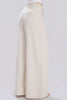 BEIGE WIDE FIT MINIMAL JEANS