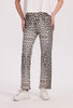 LEOPARD PRINT DENIM PANTS