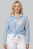 3D FLOWERS OVERSIZED CHIC SHIRT IN MANY COLOURS