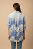 DENIM CHIC LACE ART SHIRT