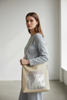 NADIA.BEIGE ART LEATHER BAG