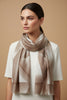 BEIGE MINIMAL SCARF