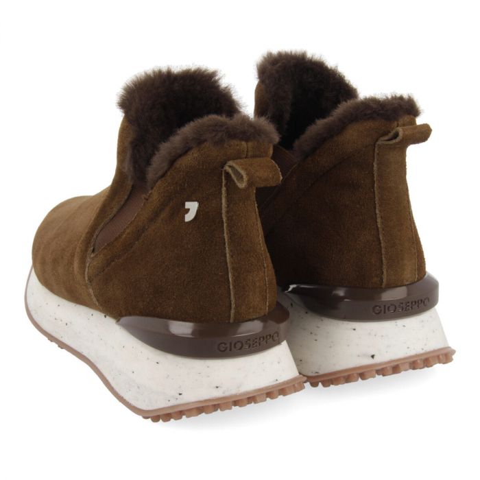 BROWN SUPER CONFY SNEAKER BOOTS