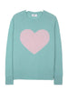 SOFT AND WARM HEART PULLOVER