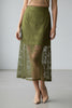 LIME LACE SKIRT