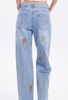 HANDMADE LUXURY 3D EDITION FLORAL JEANS