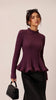 CHIC RUFFLE TOP IN MANY COLOURS