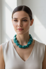 GREEN LAGOON STATEMENT NECKLACE