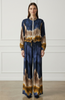 NAVY AQUARELLE SILK TOUCH LUXURY SET