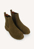 OLIVE ULTRA CONFORT SUEDE BOOTS