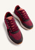 WINE RED FASHION SNEAKERS