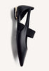 BLACK ULTRA SEXY OPENING BALLET FLATS