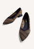BLACK CHIC ELASTIC HEELED SHOES