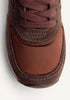 ANATOMIC BROWN WEDGE SNEAKERS