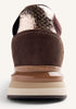 ANATOMIC BROWN WEDGE SNEAKERS