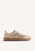 GOLD ANATOMICAL 3D ART LUXURY SNEAKERS