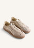 GOLD ANATOMICAL 3D ART LUXURY SNEAKERS