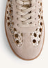 GOLD ANATOMICAL 3D ART LUXURY SNEAKERS