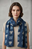 LOVELY BEAR BLUE SCARF