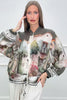 ART WHITE FINE BOMBER