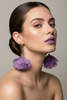 LILAC PETALS LOVELY EARRINGS