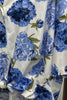 ROYAL BLUE COTTON BLOUSE