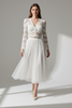 CHAMPAGNE TULLE TOP