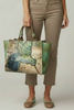 FELICE. MOSAIC ART LEATHER TOTE