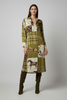 CHIC LIME HORSES SILK TOUCH LUXURY DRESS