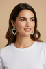 HEART CRYSTAL EARRINGS