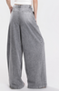 GREY WIDE FIT MINIMAL JEANS