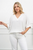 OVERSIZED V BLOUSE IN MANY COLOURS