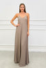 MINIMAL LONG V CUT DRESS IN MANY COLOURS