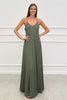 MINIMAL LONG V CUT DRESS IN MANY COLOURS