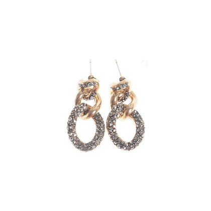 SHORT CRYSTAL EARRINGS