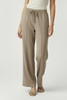 TAUPE MINIMAL ELASTIC PANTS