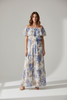 ROMANTIC LONG FLORAL DRESS