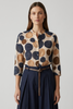 POLKA DOTS SHIRT WITH SILK