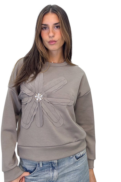 3D FLOWER BLOUSE
