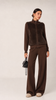 ECO FUR CARDIGAN SPORTY SET